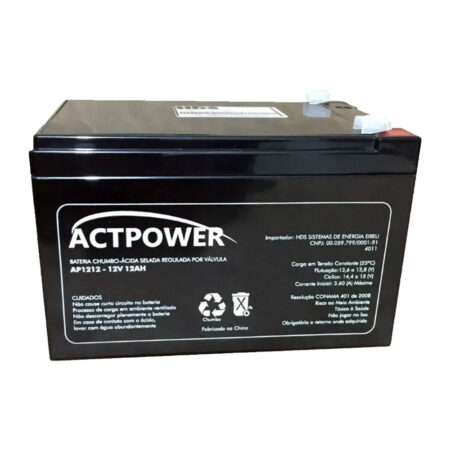 Bateria Selada Unipower Estacionária VRLA 12V 9Ah UP1290