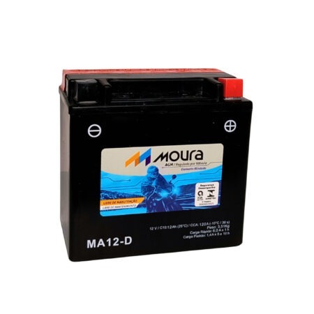 Bateria Moura Moto - MA12-D - 12 Ah