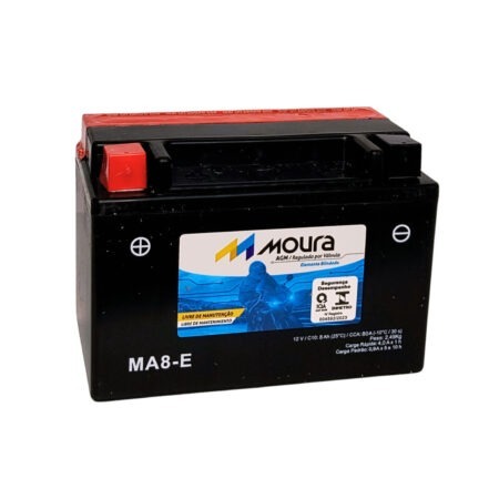 Bateria Moura Moto - MA8-E - 8 Ah