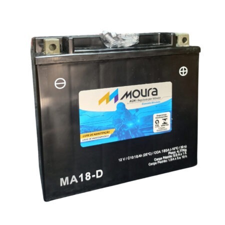 Bateria Moura Moto - MA18-D - 18 Ah