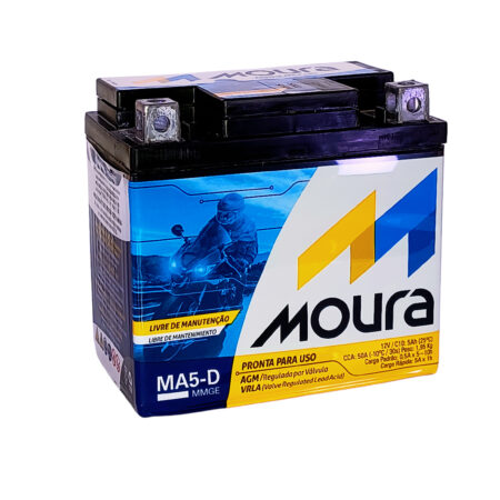 Bateria Moura Moto - MA5-D - 5 Ah