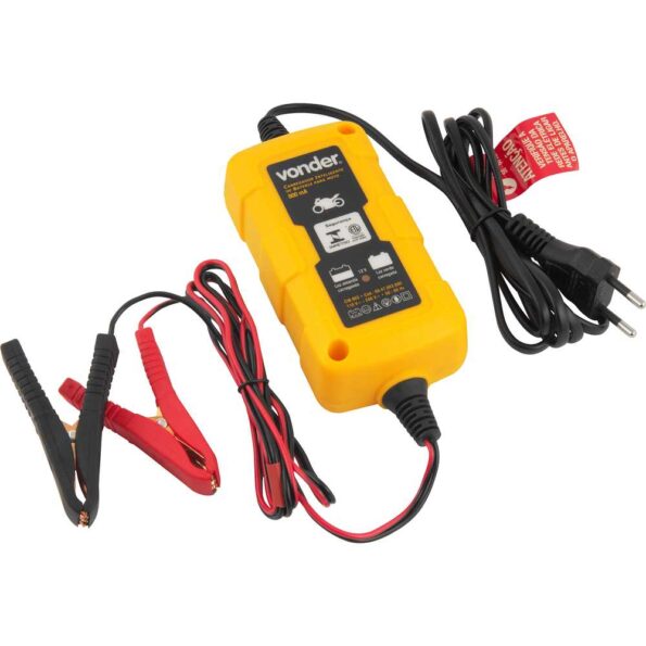 Carregador inteligente de bateria p/ moto 127~220 V - CIB 003 - VONDER