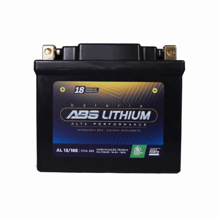 ABS Lithium - AL 13/18E - 18Ah (YTX12-BS / MBTX12UHD / XTZ12-BS / MA12-E / MBR14-BS / MBR11-VP)