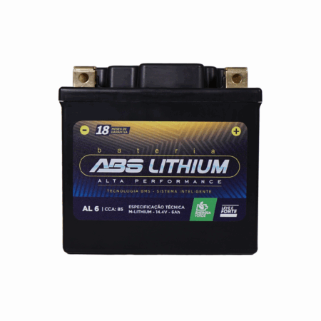 ABS Lithium - AL 6 - 6Ah (YTZ6V / MTZ6S / YTX5L-BS / ETX6LS / MA5-D / MBR6-BS)
