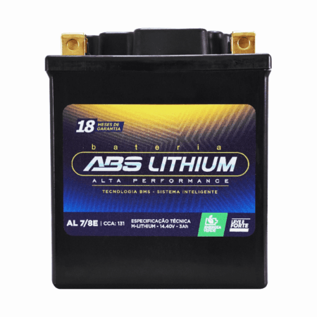 ABS Lithium - AL 7/8E - 8Ah (YTX7L-BS / MTX7L / ETX6LS / MA6-D / MBR7-BS)