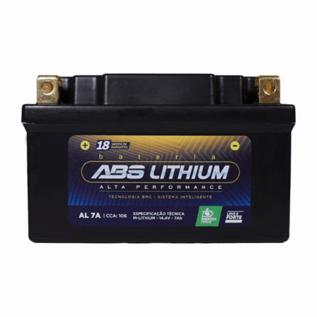 ABS Lithium - AL 7A - 7Ah (MTX7A / YTX7A-BS / MA6-E / MBR7A-BS)